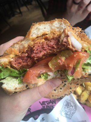 Original VJFB at Vegan Junk Food Bar - Downtown in Amsterdam