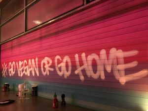 Go vegan or go home 😊 at Vegan Junk Food Bar - Downtown in Amsterdam