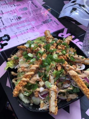 Chick‘n Cesar  at Vegan Junk Food Bar - Downtown in Amsterdam