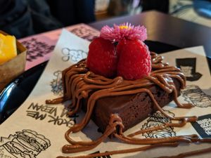 Dessert at Vegan Junk Food Bar - Downtown in Amsterdam
