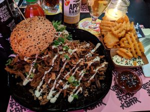 Shawarma at Vegan Junk Food Bar - Downtown in Amsterdam