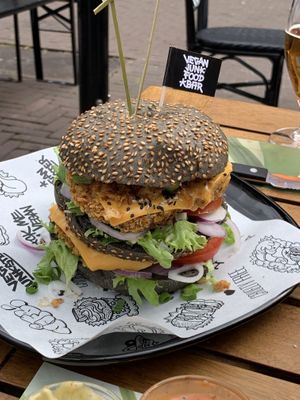 Top range of burgers, everybody should try!!! at Vegan Junk Food Bar - Downtown in Amsterdam