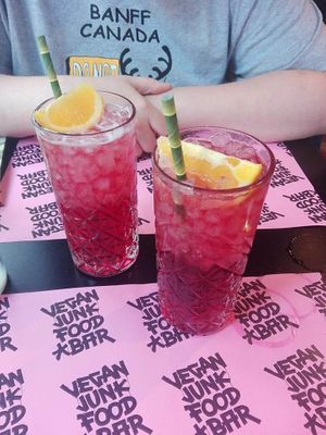 Kombucha! at Vegan Junk Food Bar - Downtown in Amsterdam