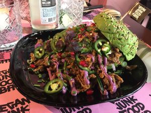 The Royal Hulky at Vegan Junk Food Bar - Downtown in Amsterdam