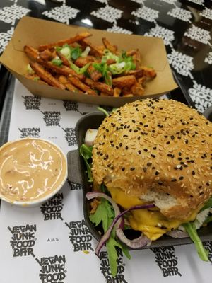 😍 at Vegan Junk Food Bar - Downtown in Amsterdam