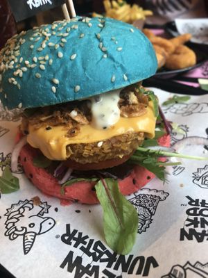 Burger  at Vegan Junk Food Bar - Downtown in Amsterdam