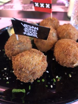 balls  at Vegan Junk Food Bar - Downtown in Amsterdam
