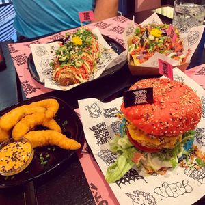 Amazing food  at Vegan Junk Food Bar - Downtown in Amsterdam