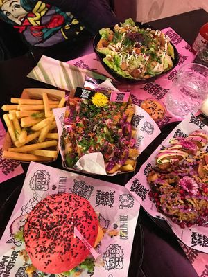 I mean😍 at Vegan Junk Food Bar - Downtown in Amsterdam