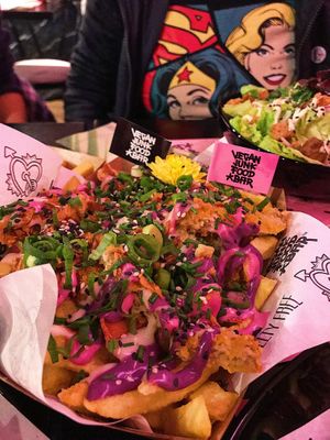 Best fries I have ever had at Vegan Junk Food Bar - Downtown in Amsterdam