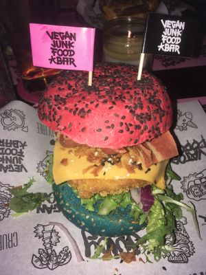 Chicken Burger  at Vegan Junk Food Bar - Downtown in Amsterdam