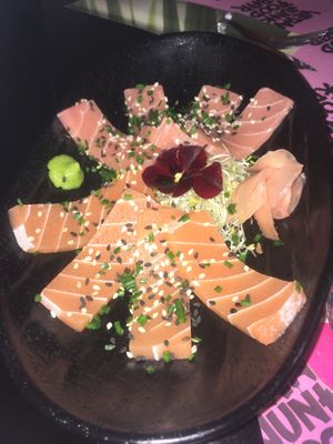 Sashimi  at Vegan Junk Food Bar - Downtown in Amsterdam