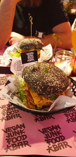 Again... at Vegan Junk Food Bar - Downtown in Amsterdam