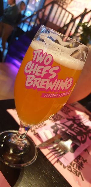 Own brew beer at Vegan Junk Food Bar - Downtown in Amsterdam