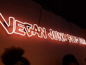 K at Vegan Junk Food Bar - Downtown in Amsterdam