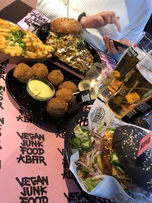 Vegan junk food bar at Vegan Junk Food Bar - Downtown in Amsterdam