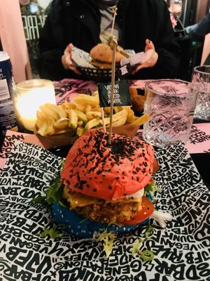 Very nice place. Do not leave Amsterdam without eating here. at Vegan Junk Food Bar - Downtown in Amsterdam