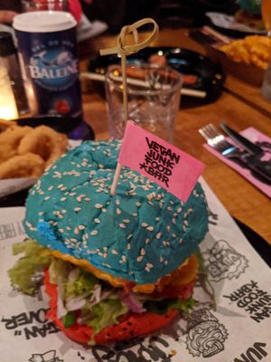 Daddy Mc Chickn at Vegan Junk Food Bar - Downtown in Amsterdam