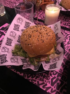Mc Crueltyfree at Vegan Junk Food Bar - Downtown in Amsterdam