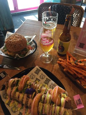 Vegan everything 😋 at Vegan Junk Food Bar - Downtown in Amsterdam
