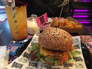 Daddy Mc Chik'n at Vegan Junk Food Bar - Downtown in Amsterdam