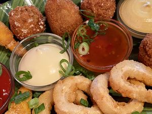 sumo platter at Vegan Junk Food Bar - Downtown in Amsterdam