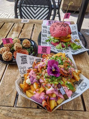 Amazing at Vegan Junk Food Bar - Downtown in Amsterdam