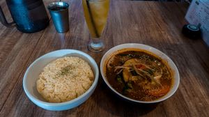   at Beyond Age Soup Curry in Sapporo