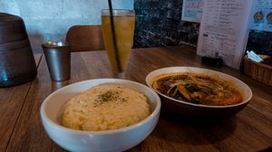   at Beyond Age Soup Curry in Sapporo