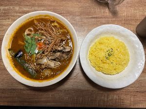   at Beyond Age Soup Curry in Sapporo