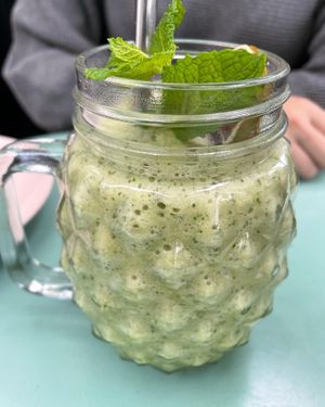 Juice (fruits and spices) at Jay's Brunch Caffe in Parede