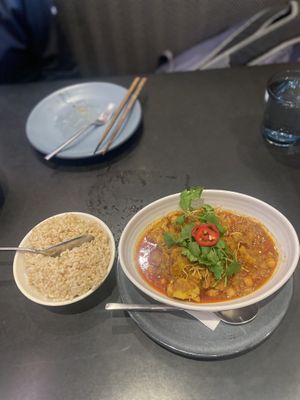 Chickpea and cauliflower curry  at Wild Ginger McKenzie in Seattle