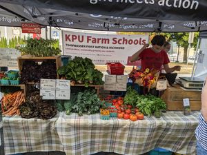 at Riley Park Farmers Market at Farmers Markets in Vancouver