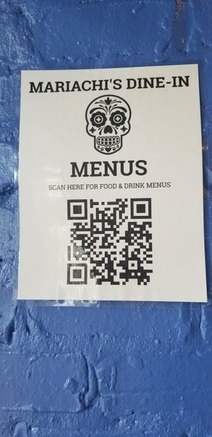 Menu at Mariachi's Dine-In in Fort Worth