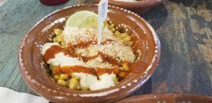 Elote at Mariachi's Dine-In in Fort Worth