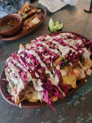 The Cumbia Fries will be greatly missed! at Mariachi's Dine-In in Fort Worth