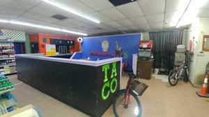 Inside the convenience store. at Mariachi's Dine-In in Fort Worth