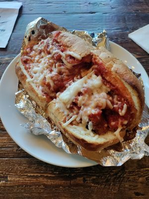 Chicken parm! at Julie Goes Green in Los Angeles