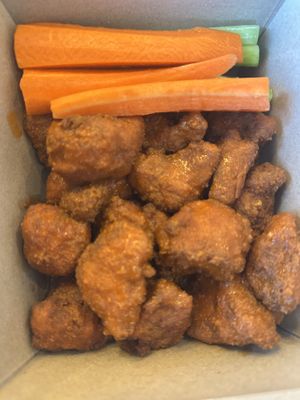 Buffalo cauliflower   at Julie Goes Green in Los Angeles