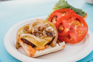 Aloha Burger at Earth Aloha Eats - Waikiki in Honolulu