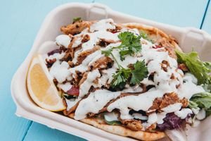 Gyro Wrap at Earth Aloha Eats - Waikiki in Honolulu