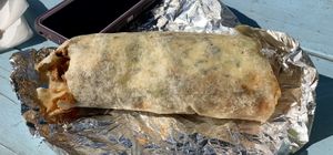 Chicken burrito  at Earth Aloha Eats - Waikiki in Honolulu