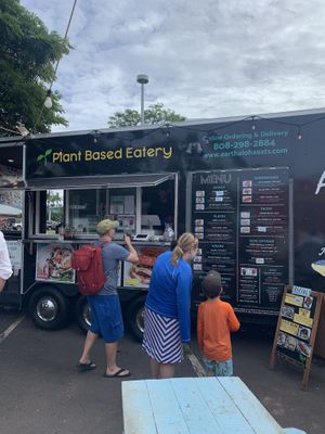 The truck  at Earth Aloha Eats - Waikiki in Honolulu