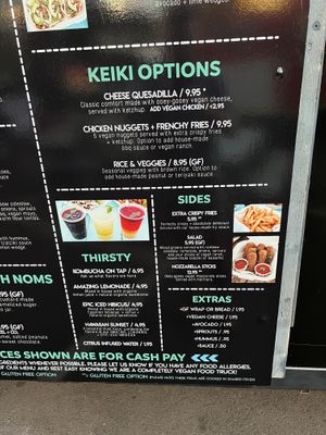 Menu  at Earth Aloha Eats - Waikiki in Honolulu
