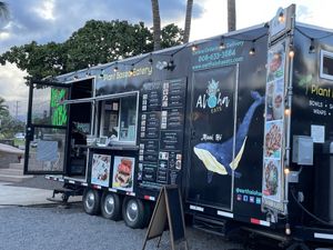 Lots of menu items to choose from ...  at Earth Aloha Eats - Waikiki in Honolulu