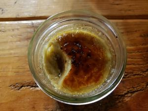 Creme brulee at Earth Aloha Eats - Waikiki in Honolulu