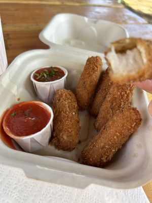 Nozzarella  sticks  at Earth Aloha Eats - Waikiki in Honolulu