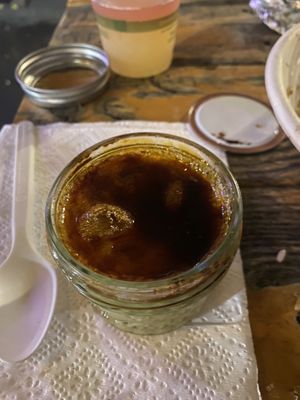 Vegan Crème brûlée  at Earth Aloha Eats - Waikiki in Honolulu