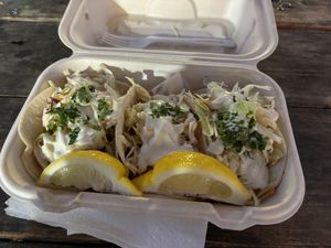 Fish Tacos  at Earth Aloha Eats - Waikiki in Honolulu
