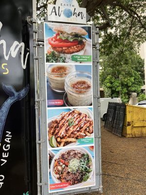food examples   at Earth Aloha Eats - Waikiki in Honolulu